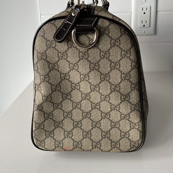 Gucci Boston Joy Bag Medium dark brown - Picture 11 of 12